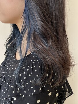 クンクンルーホーライシー(KUN KUN LU HO laishi) ブルーイヤリングカラー