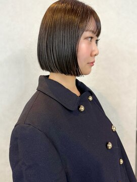 ソア 並木坂(Soa) 韓国ボブ/切りっぱなしボブ/タッセルボブ/透明感カラー/Minori