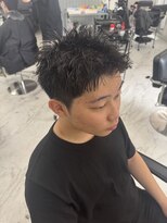 ハイプ 三宮(HYPE)&nbsp;スパイキーショート/メンズカット/メンズ/メンズサロン/眉毛