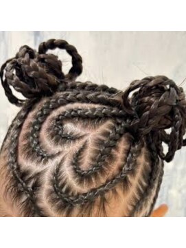 ツインエイトプラス(Twin eight plus+) だんじり編み込みヘア