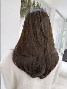 ムード(MOOD,) 暗めカラー/グランマッシュ[レイヤーカット/髪質改善/銀座]