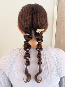 シュピネ(choupinet) お呼ばれツインスタイル