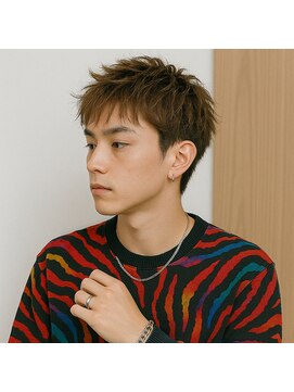 スープレックス ヘアーデザイン(SOUPREX HAIR DESIGN) メンズ束感ショート　20代 30代 40代 50代 60代　メンズカット