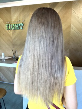 エイト 沖縄豊崎店(EIGHT toyosaki) 【EIGHT 豊崎】お客様スタイル_ホワイトベージュ