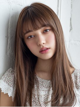 リンク(Link Hair&Spa) ココアベージュ/小顔カット/髪質改善/透明感カラー