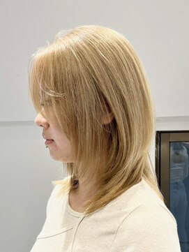 ラック 表参道(LUCK) ベージュカラー/ケアブリーチ/ブリーチ/表参道/原宿