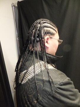 ブロック ジャポン(bloc japon) 全頭コーンロウ　ブレイズミックス/本間真斗