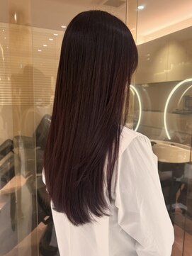 マイル 渋谷(mile) ブリーチなしカシスラベンダー