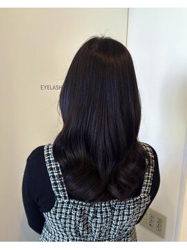 カペリベラ Capelli bella 枚方店 ダークラベンダー☆髪質改善トステアカラー☆