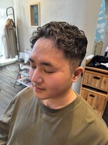 アンリルヘア(enrire hair.)&nbsp;ハイライトメンズパーマ