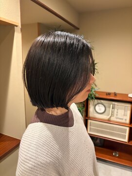 イニ(ini) 中村　ナチュラルにまとまるボブスタイル