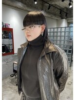 ノル 栄矢場町(nol)&nbsp;デザインカット　ワイドバング