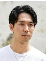 ミラー プラス エヌ(MIRROR+n)&nbsp;20代30代40代　黒髪ルーズパーマ＃17