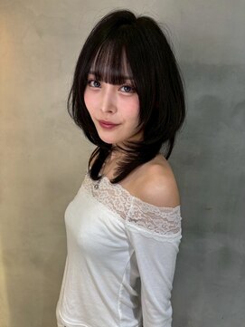 アンフィニー 仙台(ANFINI) 仙台レイヤーカットハッシュレイヤーワンホンレイヤー韓国巻き