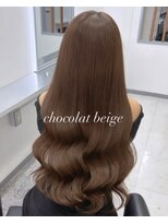 イオエ 心斎橋(ioe)&nbsp;髪質改善/小顔ヘア/ミルクティーベージュ/レイヤーカット
