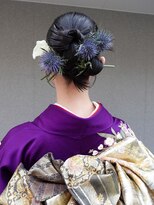 ユルクメゾンシティ 名古屋(JURK MAISON CITY) 名古屋/ミルクティーブロンド/ダークブルー/デジタルパーマ