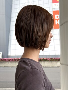ジップ 緑店(zip) mini bob×20代大人可愛い