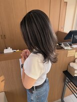 ゴットフロー(GOTTO FLOW)&nbsp;結んでも可愛い♪グレージュベースハイライト