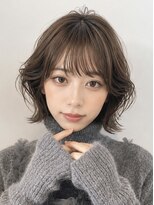 トリッカ シブヤ(TRICCA SHIBUYA)&nbsp;透明感グレージュ×ニュアンスボブ
