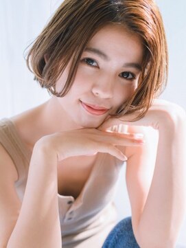 ネオリーブ チロル 横浜西口店(Neolive CiroL.) 無造作ボブスタイル
