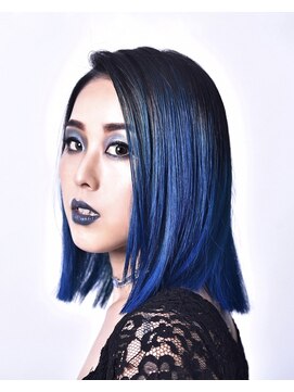 ゴーゴーヘアー(GOGO HAIR) ブルーヘアカラー