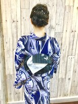 ヘアースペース ムーン(Hair Space MOON) ゆかたの着付けとヘアセットは岡山表町のヘアースペースムーンへ