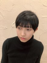 ゾンネ(ZONNE)&nbsp;【ZONNE】黒髪ハンサムショート