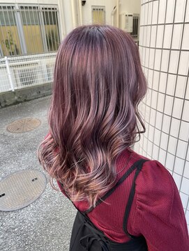 トモズヘアデザイン(Tomo's Hair Design) ピンクベージュ