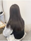 ストレートスタイル　× &nbsp;ダークグレー
