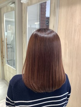 トゥーリ 長崎住吉店(tuuli) オトナかわいいミディアムストレート☆Ayame