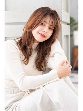 トティア 梅田(Totia) 【Totia梅田】抜け感ヘア×シークレットハイライト