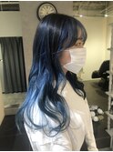 CAF FUKO ブルー/ブルーブラック/デザインカラー/大阪/心斎橋