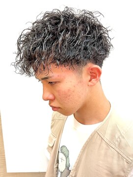 銀座マツナガ 浅草店 ツイストスパイラルパーマ/ツーブロック/マッシュ　ビジネス