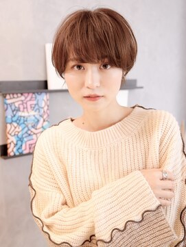 エムスラッシュ 新百合ヶ丘(M.SLASH) こっくりカラー/重めバング/小顔/マッシュショート/新百合ヶ丘