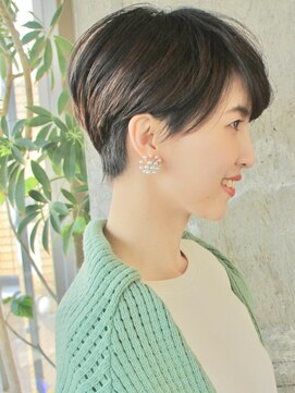 ロビー 表参道(ROBBY) 辺見えみりショート／前髪あり／表参道／30代40代50代