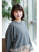 外ハネミディ