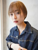 マッシュショート/ショートボブ/丸みショート