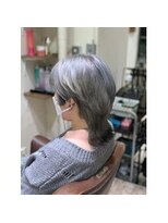 シェリー(cherie)&nbsp;ウルフ×シルバー×エンドカラー