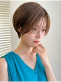 似合わせカット×丸みショートボブ【瀧上丈司】