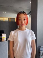 ソソ 与野(So/So)&nbsp;ボブ/ミニボブ/ショート/オレンジ/オレンジカラー