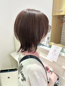バブ バイネオリーブ(Bab by neolive) くびれレイヤー　ウルフレイヤー　まろみグレージュ
