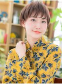 外国人風大人ハイライトマッシュショートc5戸頭ト20代30代40代