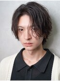 ミディアムセンターパート ツイストスパイラル