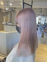 ペレ 栄店(PELE) 前髪/アンブレラカラー/こなれミディ/イメチェン/ウェーブパーマ