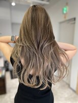 アヴァンス 京橋店(AVANCE)&nbsp;さりげない暗い影のあるベージュバレイヤージュ