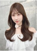 大人可愛い韓国スタイル/くびれヘア