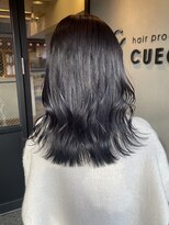 ヘア プロデュース キュオン(hair produce CUEON.)&nbsp;ラベンダーグレージュ×透明感カラー