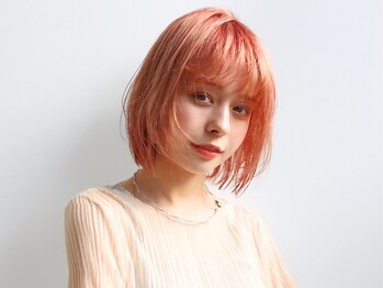 アイビー 吉祥寺(aivee)の写真/【夏映え☆透け艶カラーが可愛い＊】柔らかく美発色◎イルミナ&アディクシーで光に溶け込むデザインに！