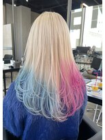 シエンゴールド(CIEN gold)&nbsp;ブロンドカラー/裾カラー/レイヤーカット#浜松駅#ブリーチ