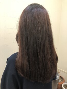 美容室フィール(feel)の写真/【カット+白髪染めカラー¥11990→¥9900～】ダメージレスに上品なカラーが叶います♪